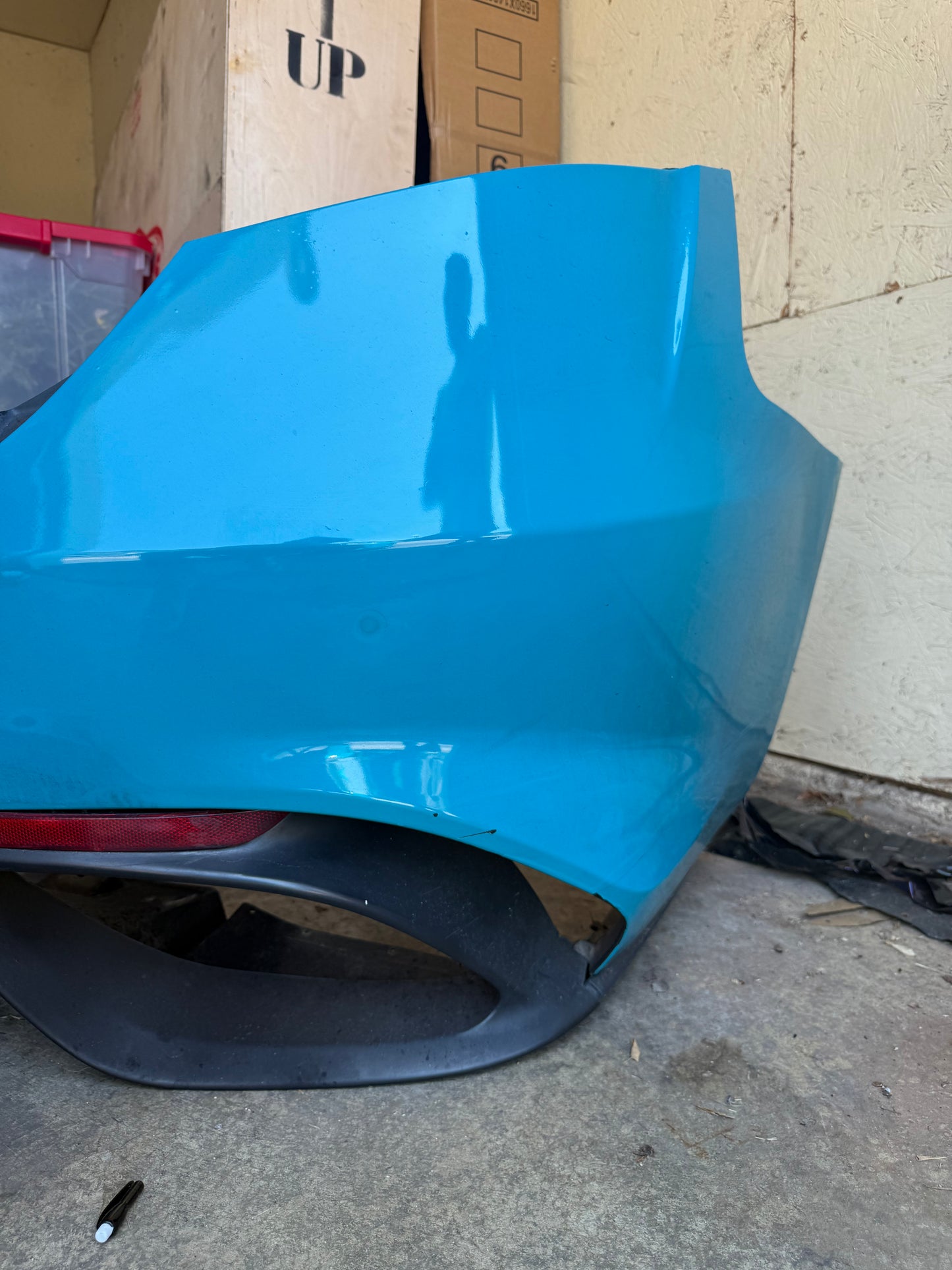 USED Alfa Romeo Giulia QV Back Bumper with Tailpipes and Push Bar