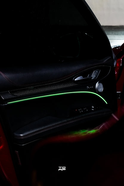 Alfa Romeo Stelvio Ambient Lighting Kit – Factory-Style RGB Interior (Plug & Play / Wire & Play)