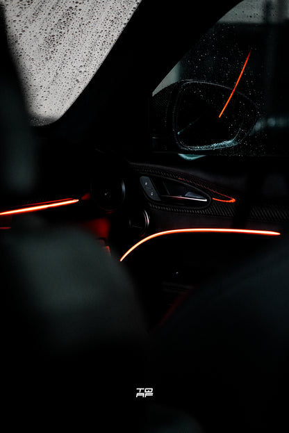 Alfa Romeo Stelvio Ambient Lighting Kit – Factory-Style RGB Interior (Plug & Play / Wire & Play)