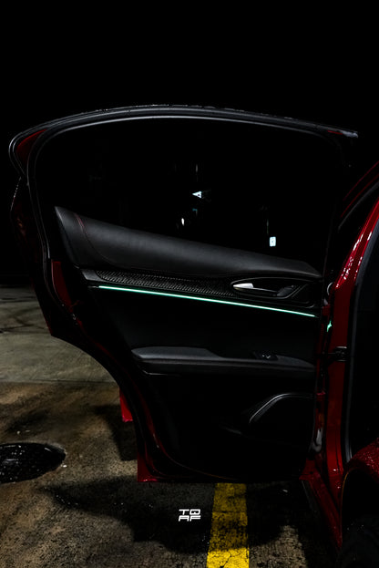 Alfa Romeo Stelvio Ambient Lighting Kit – Factory-Style RGB Interior (Plug & Play / Wire & Play)