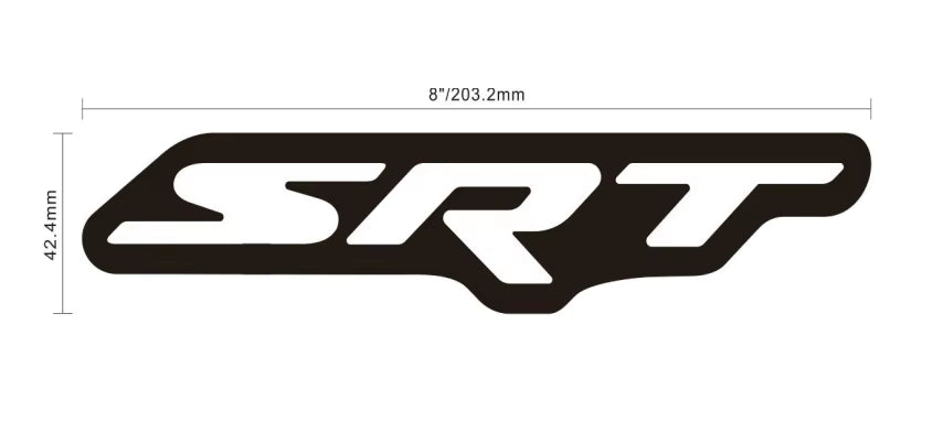 SRT RGB LED Badges – Bluetooth + Remote Controlled (Color Changing Emblem)