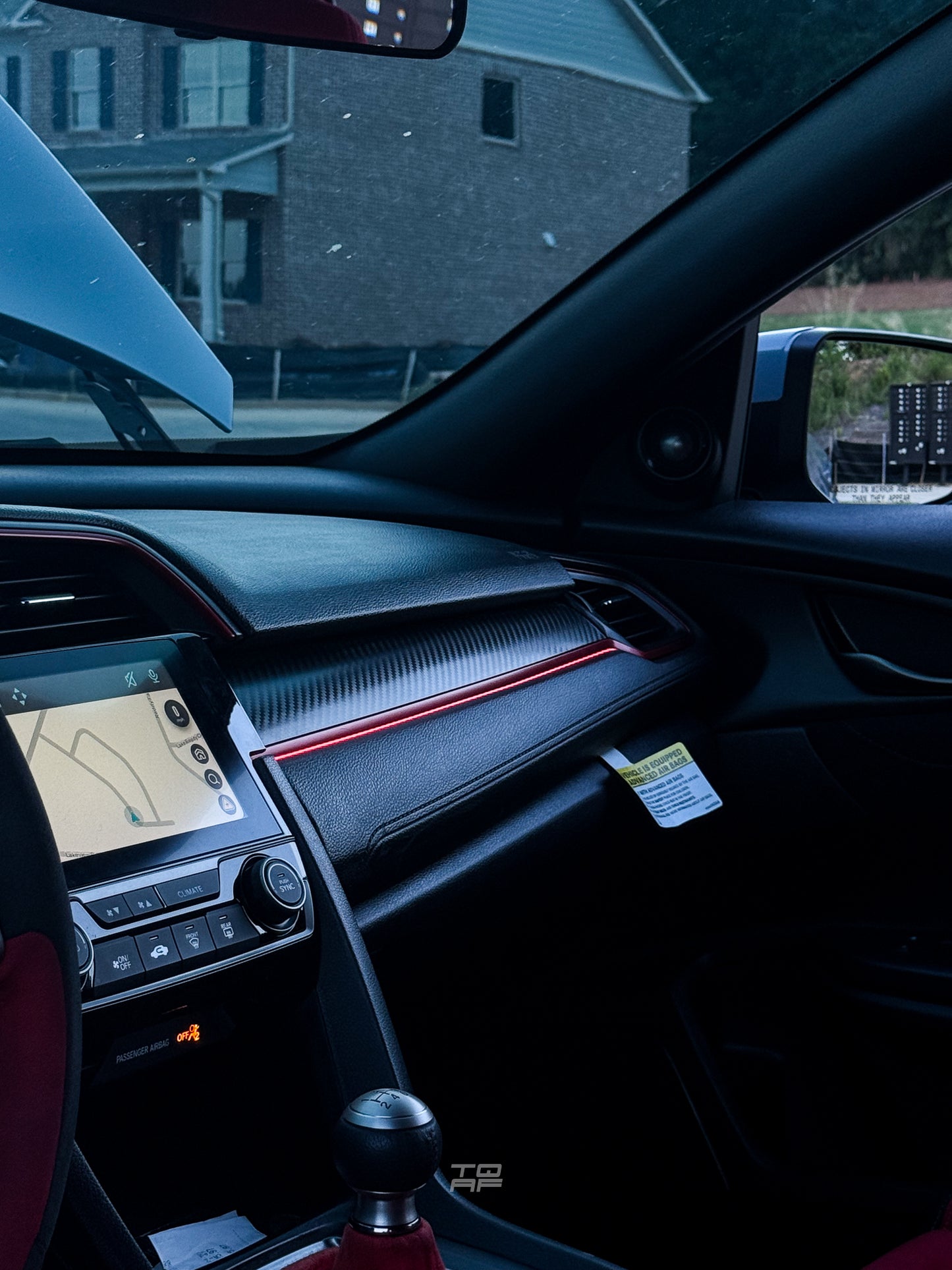 Honda Civic FK7/8 Ambient Lighting Kit – Factory-Style RGB Interior (Plug & Play / Wire & Play)