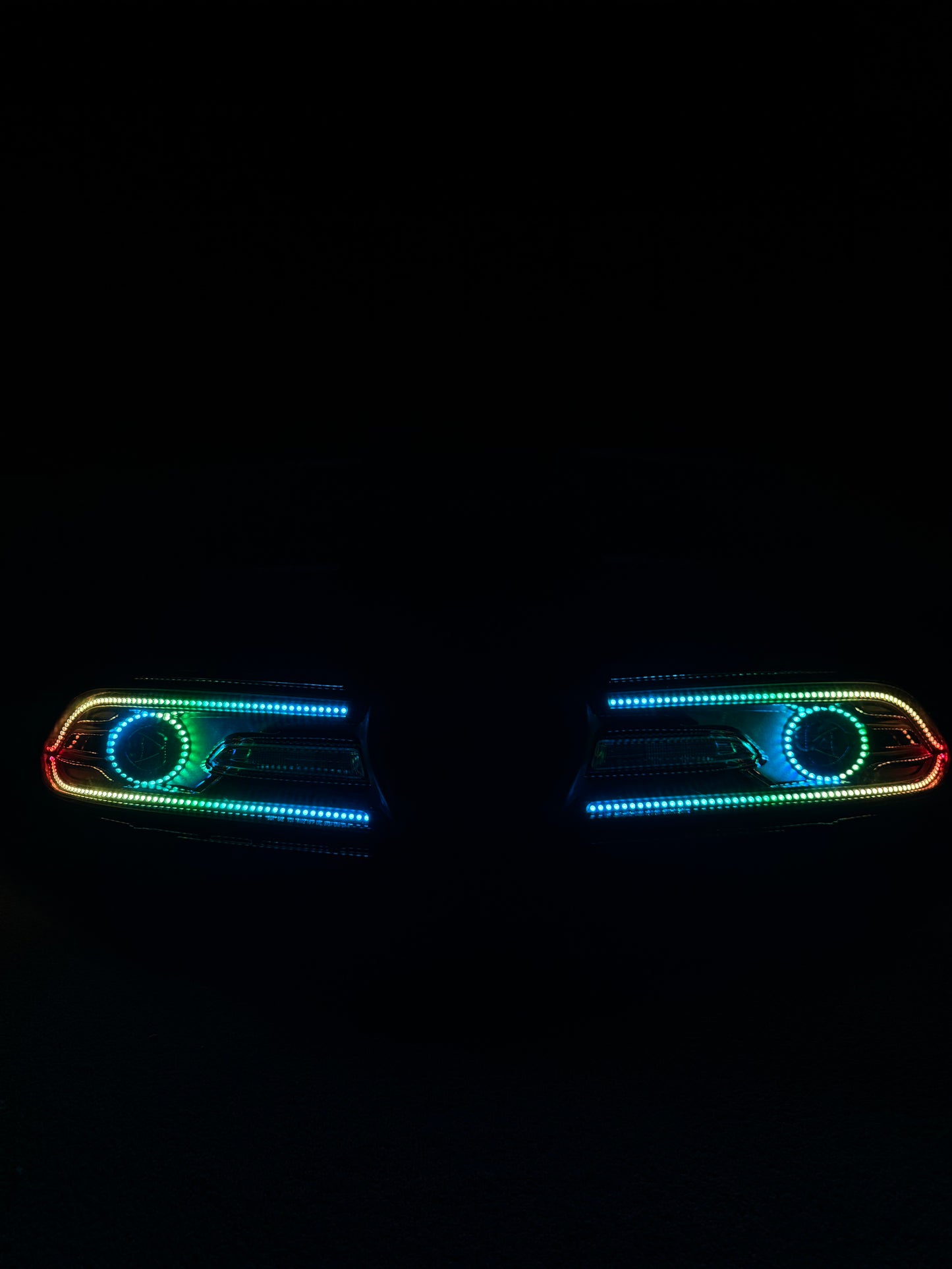 RGB Flow Headlights for Dodge Charger (2015–2023)