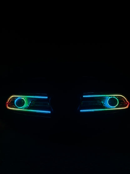 RGB Flow Headlights for Dodge Charger (2015–2023)