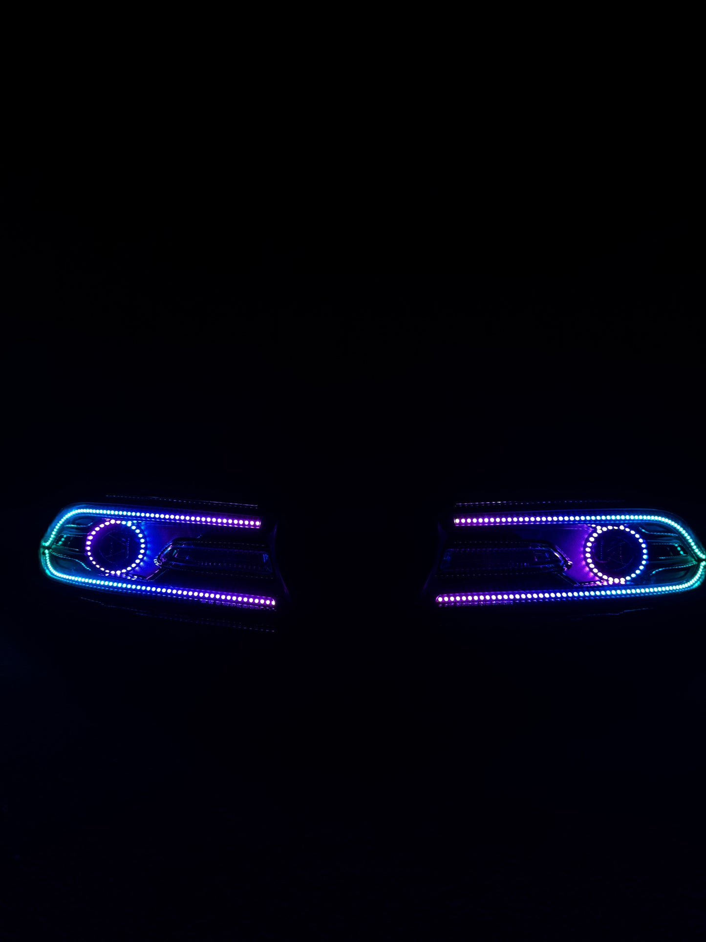 RGB Flow Headlights for Dodge Charger (2015–2023)