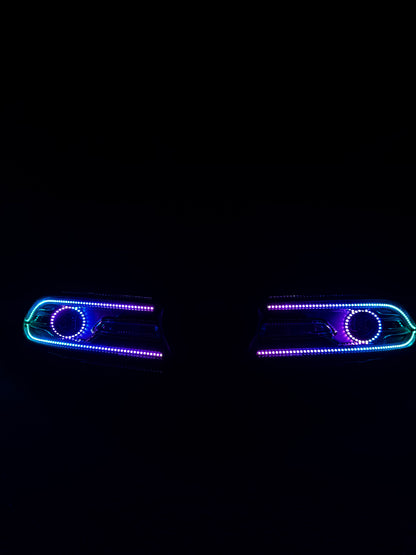 RGB Flow Headlights for Dodge Charger (2015–2023)