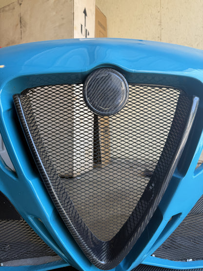 USED Alfa Romeo Giulia GTAm Style Front Bumper (Half Carbon)
